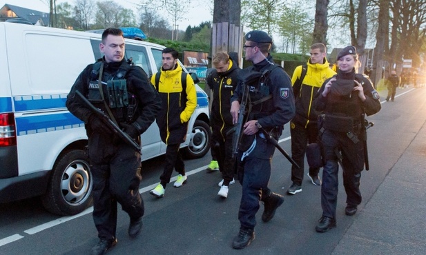 Policja: Celowy atak na drużynę BVB