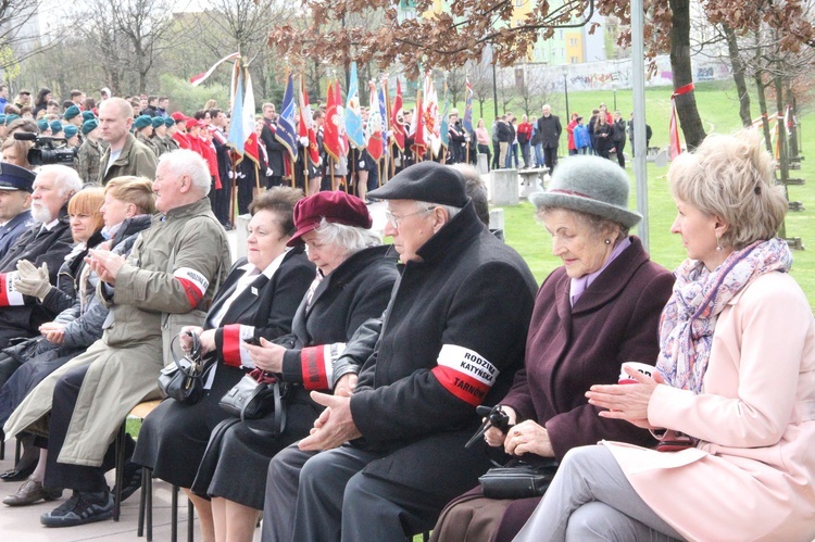 Uroczystości w Alei Dębów Katyńskich