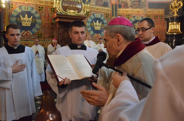 Msza Krzyżma świętego w Sandomierzu