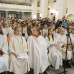 Liturgia Wielkiego Czwartku w parafii NSPJ w Nowym Targu