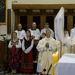 Liturgia Wielkiego Czwartku w parafii NSPJ w Nowym Targu