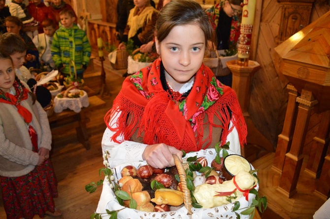 Święcenie pokarmów na Skalnym Podhalu