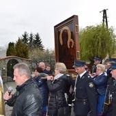 Powitanie ikony MB Częstochowskiej w Kaszewach Kościelnych