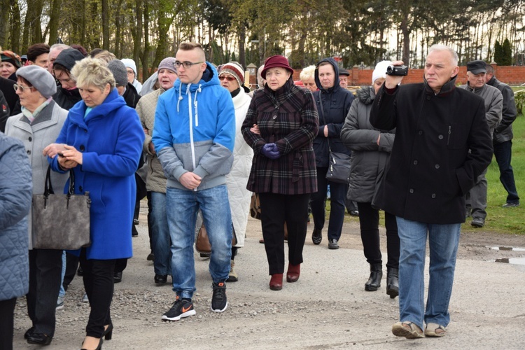 Powitanie ikony MB Częstochowskiej w Kaszewach Kościelnych