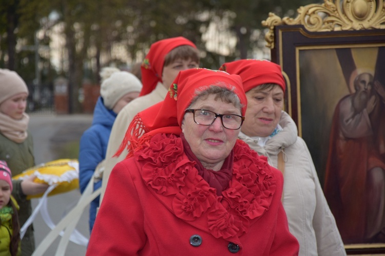 Powitanie ikony MB Częstochowskiej w Kaszewach Kościelnych