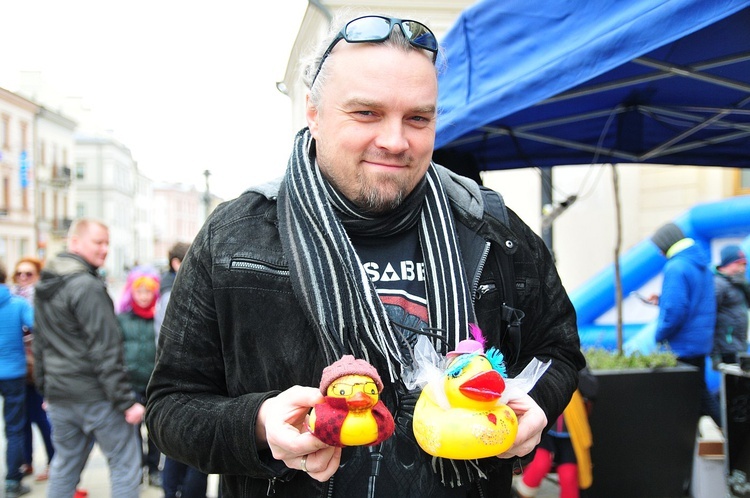 Piotr i Wojciech Cugowscy wspierają lubelski wyścig kaczek