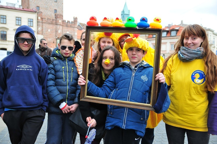 Piotr i Wojciech Cugowscy wspierają lubelski wyścig kaczek