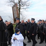 Powitanie ikony MB Częstochowskiej w Strzegocinie