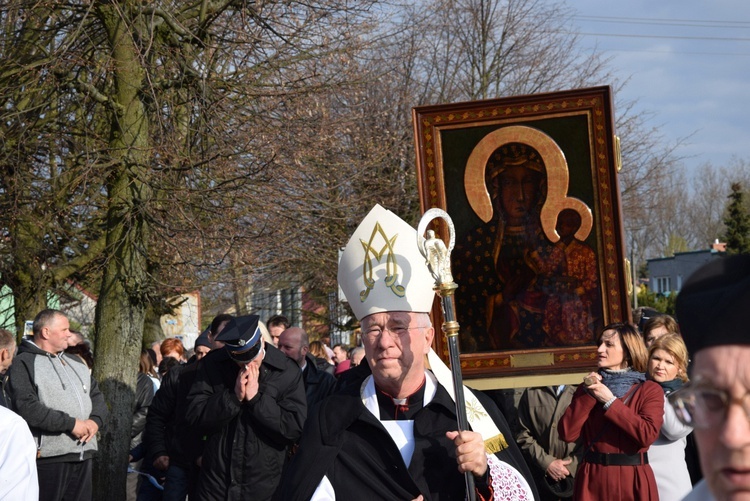 Powitanie ikony MB Częstochowskiej w Witoni