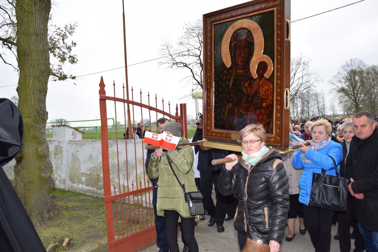 Powitanie ikony MB Częstochowskiej w Grochowie