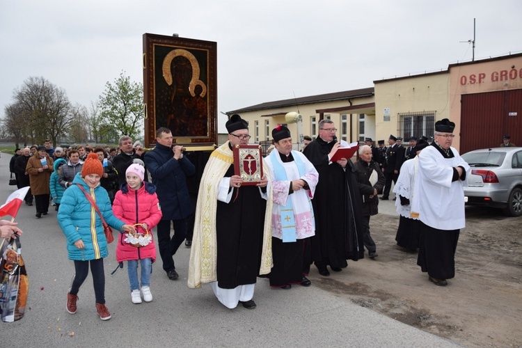 Powitanie ikony MB Częstochowskiej w Grochowie