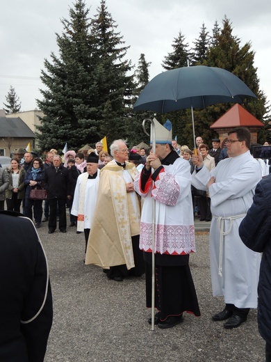 Powitanie ikony MB Częstochowskiej w parafii św. Stanisława w Kutnie