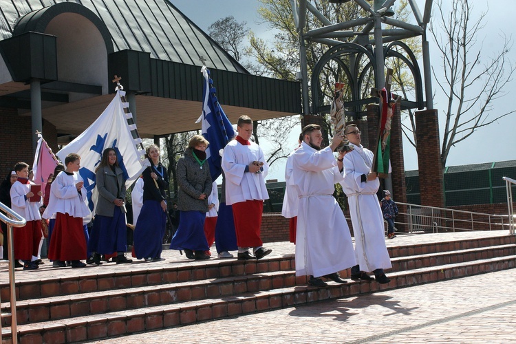 Figura Zmartwychwstałego u franciszkanów w Gliwicach