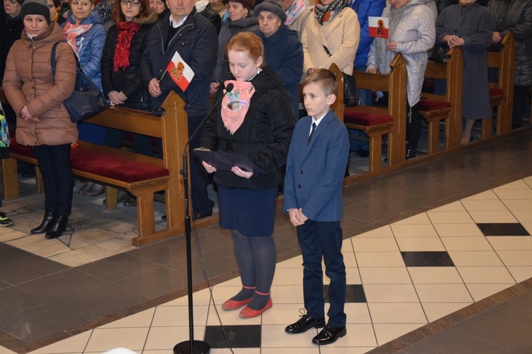 Powitanie ikony MB Częstochowskiej w Kutnie-Dybowie