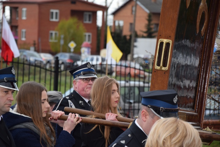 Powitanie ikony MB Częstochowskiej w Kutnie-Dybowie