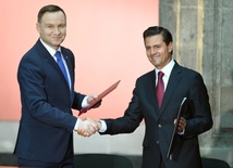 Andrzej Duda zapowiada pogłębianie współpracy gospodarczej z Meksykiem