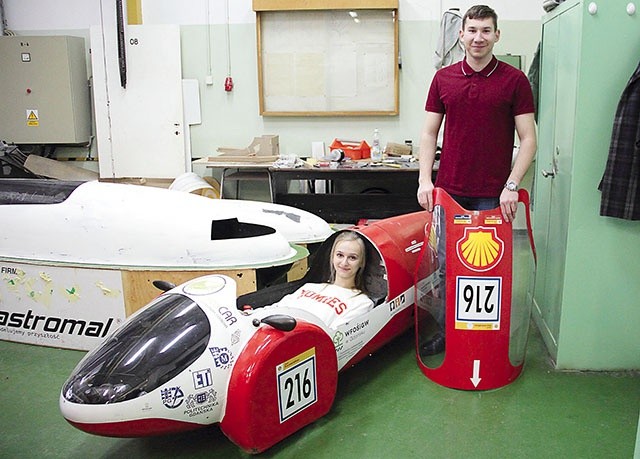 Aleksandra Arciszewska i Bartłomiej Ząbek mają nadzieję na udany start w czasie tegorocznego Shell Eco-marathon w Londynie