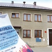 ▲	Miejscem spotkania i modlitwy może być nawet takie miejsce jak w Sieradzy.