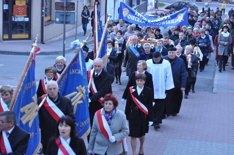 Relikwie św. Wojciecha w Brzesku