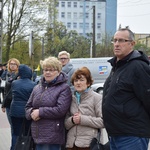 Powitanie ikony MB Częstochowskiej w parafii św. Jadwigi w Kutnie