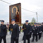 Powitanie ikony MB Częstochowskiej w parafii św. Jadwigi w Kutnie