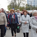 Powitanie ikony MB Częstochowskiej w parafii św. Jadwigi w Kutnie