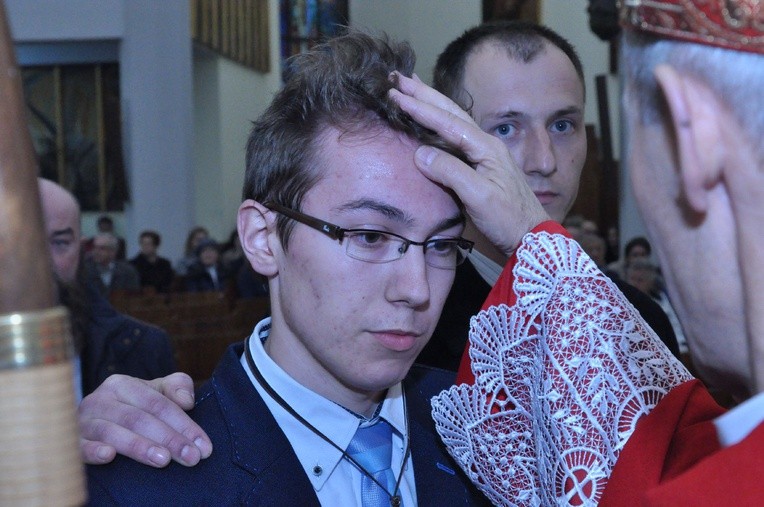 Bierzmowanie w kościele pw. św. Pawła w Bochni