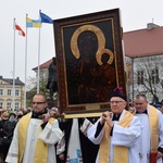 Powitanie ikony MB Częstochowskiej w parafii św. Wawrzyńca w Kutnie