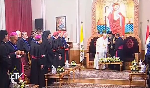 Podczas spotkania papieża Franciszka i patriarchy Tawadrosa II