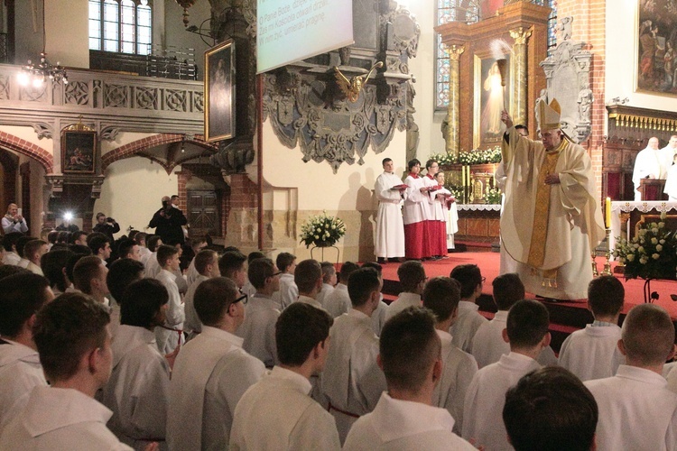 Błogosławieństwo ceremoniarzy