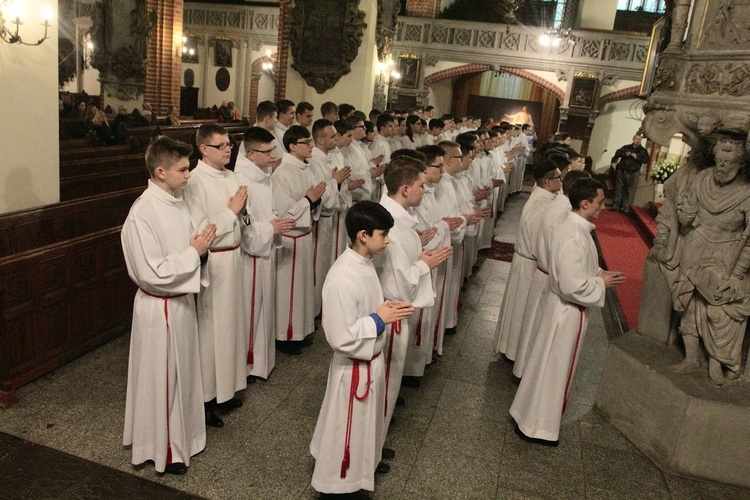 Błogosławieństwo ceremoniarzy