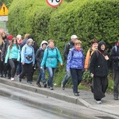 Cieszyńscy pielgrzymi wyruszyli w drogę już w sobote rano...