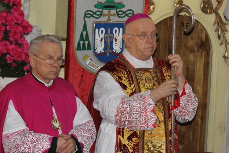 Powitanie ikony MB Częstochowskiej w Łaniętach