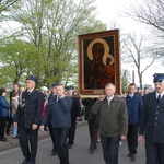 Powitanie ikony MB Częstochowskiej w Łaniętach