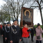 Powitanie ikony MB Częstochowskiej w Łaniętach