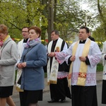 Powitanie ikony MB Częstochowskiej w Łaniętach