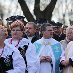 Powitanie ikony MB Częstochowskiej w Łaniętach