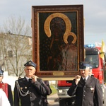 Powitanie ikony MB Częstochowskiej w Łaniętach