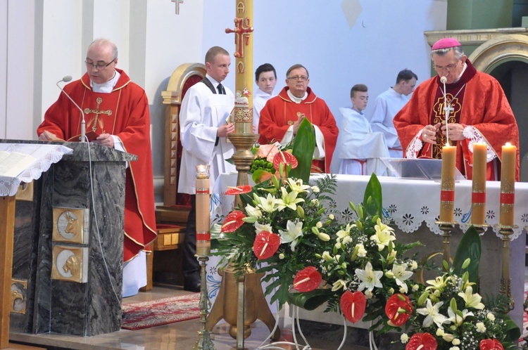 Bierzmowanie w Borzęcinie