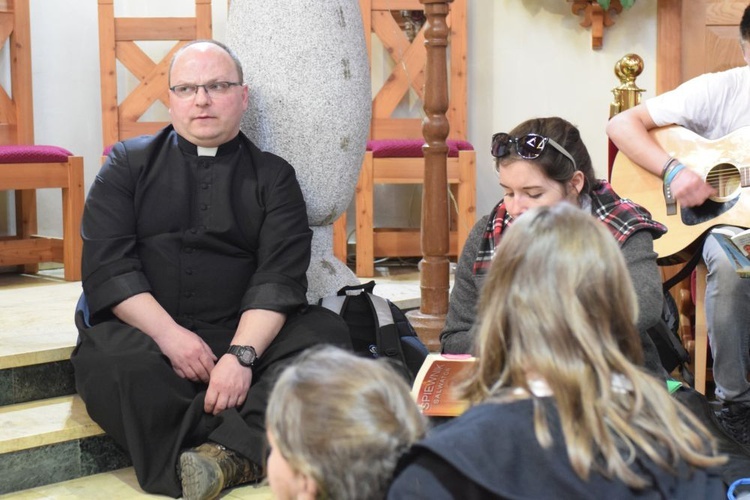 Pielgrzymka do Matki Bożej Dobrej Rady - U celu