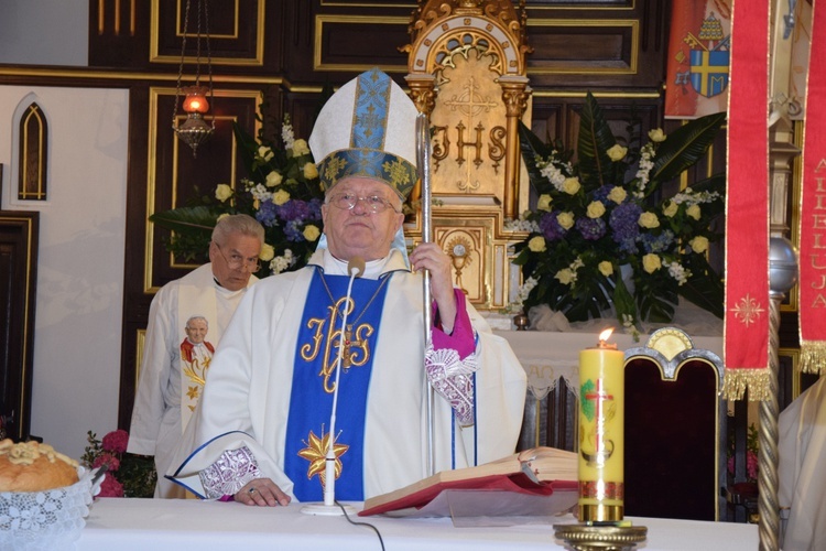 Powitanie ikony MB Częstochowskiej w Strzelcach