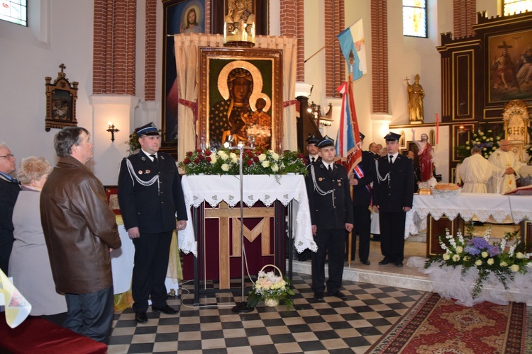 Powitanie ikony MB Częstochowskiej w Strzelcach