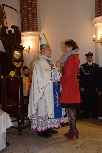 Powitanie ikony MB Częstochowskiej w Strzelcach