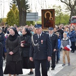 Powitanie ikony MB Częstochowskiej w Strzelcach