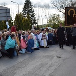 Powitanie ikony MB Częstochowskiej w Strzelcach