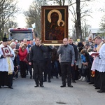 Powitanie ikony MB Częstochowskiej w Strzelcach