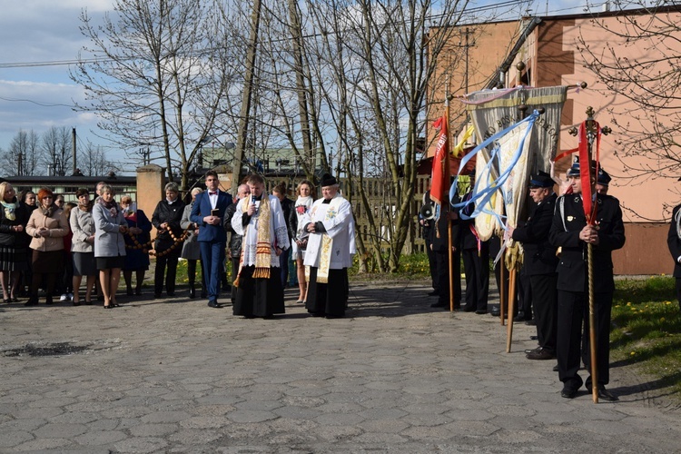 Powitanie ikony MB Częstochowskiej w Strzelcach