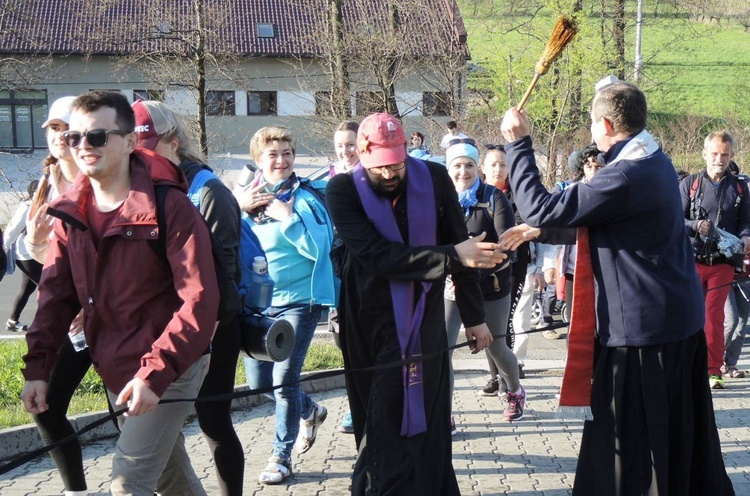 Powitanie pielgrzymów w Wysokiej 2017