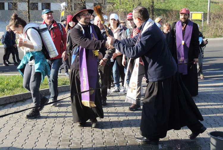 Powitanie pielgrzymów w Wysokiej 2017