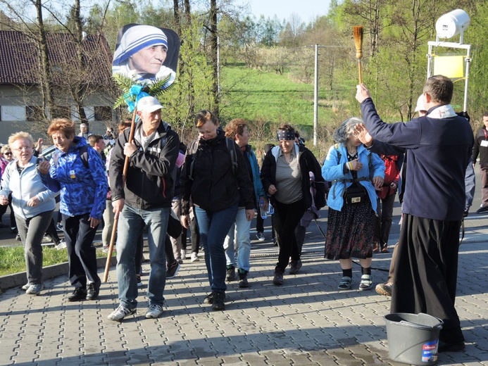 Powitanie pielgrzymów w Wysokiej 2017